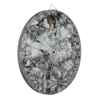 Sneeuw Abstract Dartbord