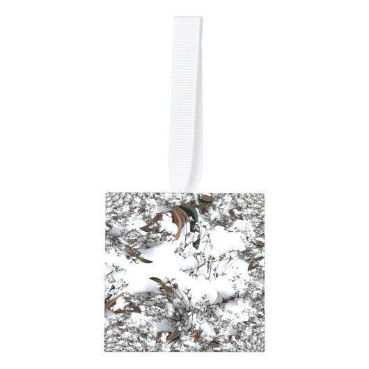 Sneeuw Abstract Decoratie (Voorkant)