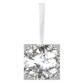 Sneeuw Abstract Decoratie (Rechts)