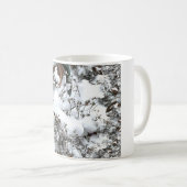 Sneeuw Abstract Koffiemok (Voorkant rechts)