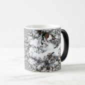 Sneeuw Abstract Magische Mok (Voorkant rechts)