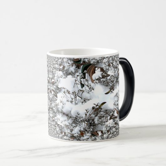 Sneeuw Abstract Magische Mok (Voorkant rechts)