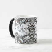 Sneeuw Abstract Magische Mok (Voorkant links)