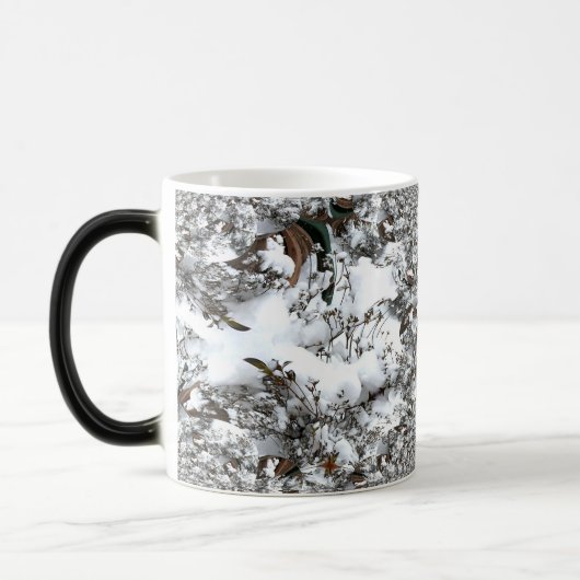 Sneeuw Abstract Magische Mok (Links)