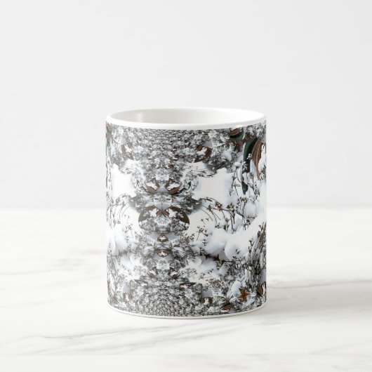 Sneeuw Abstract Magische Mok (Center)