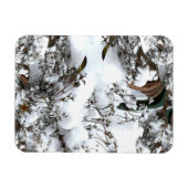 Sneeuw Abstract Magneet (Horizontaal)