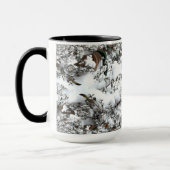 Sneeuw Abstract Mok (Links)