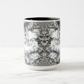 Sneeuw Abstract Mok (Midden)