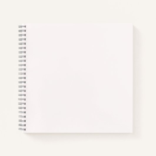 Sneeuw Achtergrond Notitieboek (Voorkant)