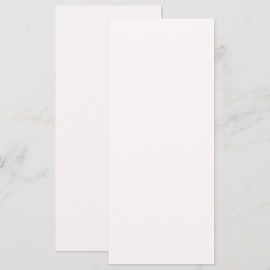 Sneeuw Achtergrond Programmakaart (Voorkant / Achterkant)