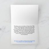 Sneeuw Afbeelding van Jezus Kaart (Binnen)