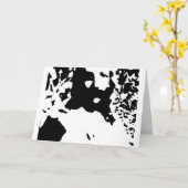 Sneeuw Afbeelding van Jezus Kaart (Gele Bloem)