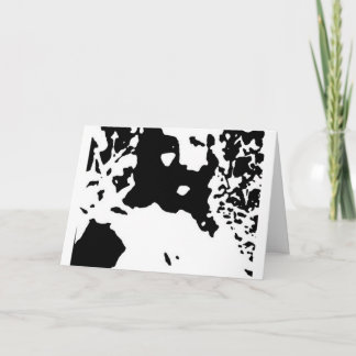 Sneeuw Afbeelding van Jezus Kaart