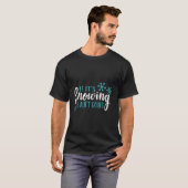 Sneeuw als het sneeuwt, ga ik niet t-shirt (Voorkant volledig)