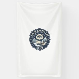 Sneeuw Arctic Cat POD Vector Kunst - Sneeuw Arctic Spandoek