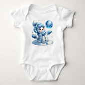 Sneeuw Baby Romper (Voorkant)
