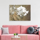 Sneeuw bedekt de Rocky Mountains in de Verenigde S Canvas Afdruk (Insitu (Woonkamer))