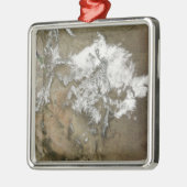 Sneeuw bedekt de Rocky Mountains in de Verenigde S Metalen Ornament (Links)