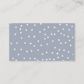 Sneeuw bedekt Evergreen Luier Raffle Baby shower Informatiekaartje (Achterkant)