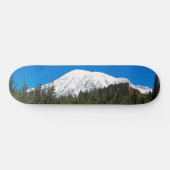 Sneeuw bedekt Mount Rainier landschap Persoonlijk Skateboard (Horizontaal)