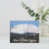 Sneeuw bedekt Mount St Helens Travel Briefkaart (Staand voorkant)