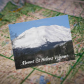 Sneeuw bedekt Mount St Helens Travel Briefkaart