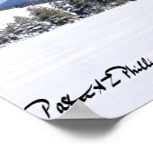 Sneeuw bedekt Prairie & San Francisco Peaks Arizon Poster (Hoek)