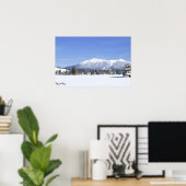 Sneeuw bedekt Prairie & San Francisco Peaks Arizon Poster (Thuiskantoor)