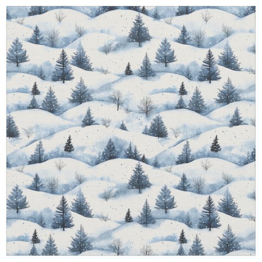Sneeuw bedekt winterlandschap stof (Close Up)