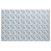 Sneeuw bedekt winterlandschap stof (Fat Quarter)