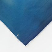 Sneeuw bedekte bergen en een meer fleece deken (Hoek)