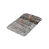 sneeuw bedekte eikenbomen WinterNatuur fotografie Badmat (Gekanteld)