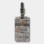 sneeuw bedekte eikenbomen WinterNatuur fotografie Bagagelabel (Voorkant verticaal)