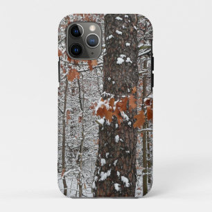 sneeuw bedekte eikenbomen WinterNatuur fotografie Case-Mate iPhone Case
