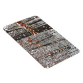 sneeuw bedekte eikenbomen WinterNatuur fotografie Magneet (Rechterzijde)