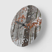 sneeuw bedekte eikenbomen WinterNatuur fotografie Ronde Klok (Hoek)