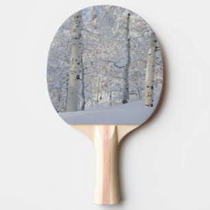 Sneeuw bedekte Espen, Beartrap-Desolation Ridge Tafeltennisbatje