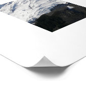 Sneeuw bedekte Mount Baker Fotografisch Poster (Hoek)