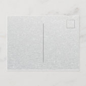 Sneeuw bedekte Tractor Feestdagenkaart (Achterkant)