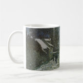 Sneeuw bij Argenteuil door Claude Monet Koffiemok (Links)