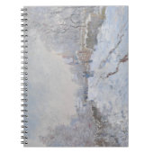 Sneeuw bij Argenteuil (door Claude Monet) Notitieboek (Voorkant)