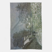 Sneeuw bij Argenteuil door Claude Monet Theedoek (Verticaal)