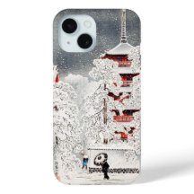 Sneeuw bij Asakusa door Takahashi Hiroaki