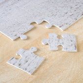 sneeuw bij de rode Barn-puzzel Legpuzzel (Zijkant)