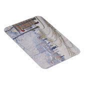 Sneeuw, Boulevard de Clichy, Parijs, 1886 Magneet (Rechterzijde)