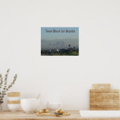 Sneeuw boven Los Angeles Poster (Keuken)