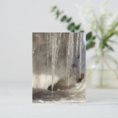 Sneeuw Briefkaart (Staand voorkant)