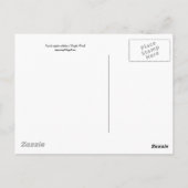 sneeuw briefkaart (Achterkant)