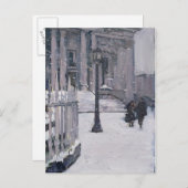 Sneeuw buiten St. Paul's 2009 Briefkaart (Voorkant / Achterkant)