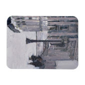 Sneeuw buiten St. Paul's 2009 Magneet (Horizontaal)